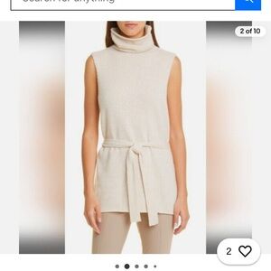 Vince cashmere and wool tunic, size XS